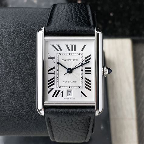 cartier black tank|Cartier Tank must price.